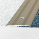 Premium 35mm Anodised Aluminium Flat Door Threshold Sleek Durable & Easy to Install