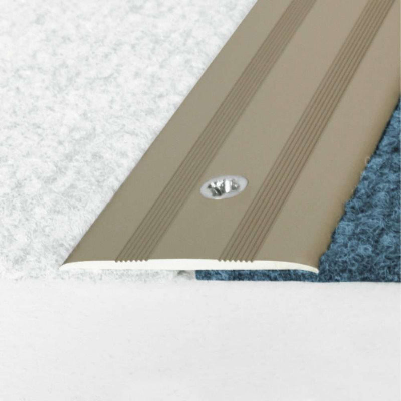 Premium 35mm Anodised Aluminium Flat Door Threshold Sleek Durable & Easy to Install