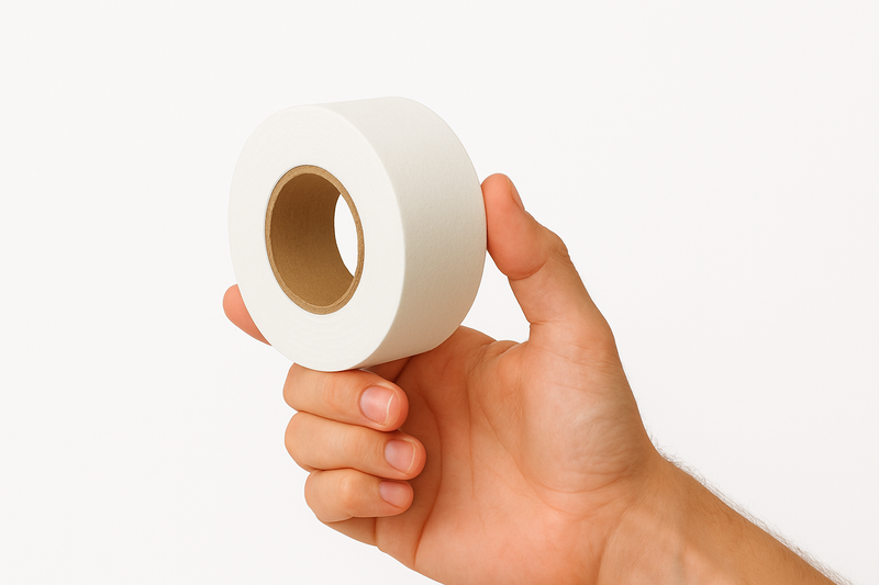 Premium White Mount Tape 19 mm Heavy-Duty Screw-Free Fixing for Metal Glass & Plastics