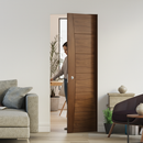 Premium Flush Pocket Door Set with No Bottom Track, Adjustable Doorstop & 15-Year Guarantee - Perfect for Space-Saving Solutions