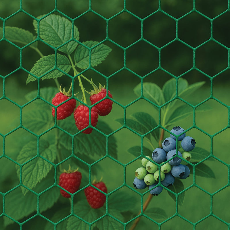 Heavy-Duty 50mm Green-Coated Wire Netting – Rust-Resistant, Multi-Purpose & Weatherproof!