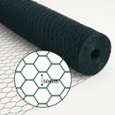 Premium Galvanised Wire Netting – 50mm Hexagonal Hole, Green PVC-Coated Steel