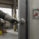 Colorado Round Lever Door Handle with Twisted Curved Design