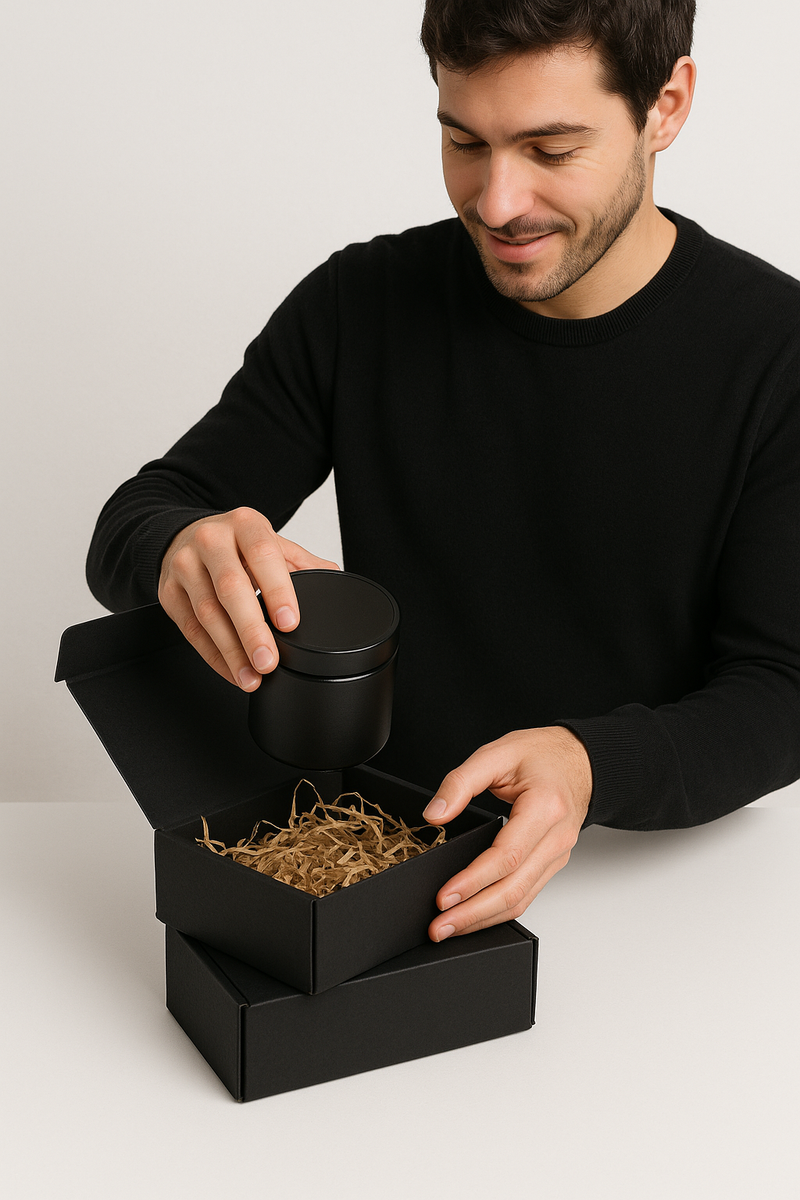 High-Performance Black Quick Seal Mailing Boxes Fast Peel Seal Closure Premium Look Secure Delivery