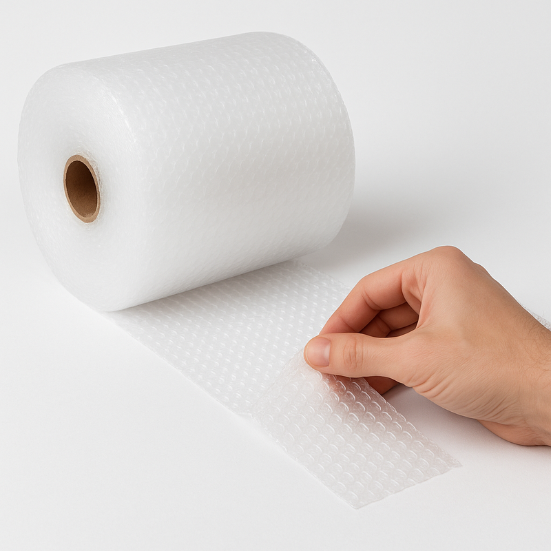 Heavy-Duty Perforated Bubble Wrap Roll Easy Tear Sheets Maximum Air Retention Long-Lasting Packing Protection