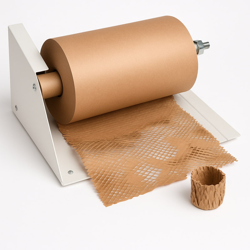 Premium Honeycomb Paper Wrap Best-Selling Plastic-Free Cushion Packaging Brown/Black/White Options