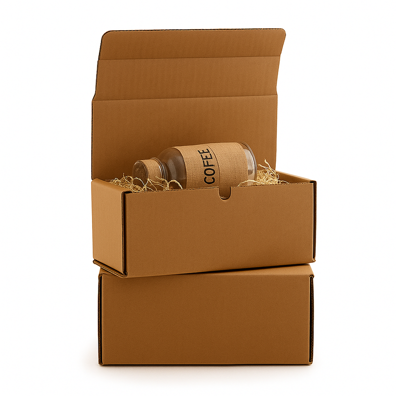 Premium Brown Quick Seal Postal Boxes Heavy-Duty Peel Seal Packaging with Tear Strip Ideal for Ecommerce Couriers