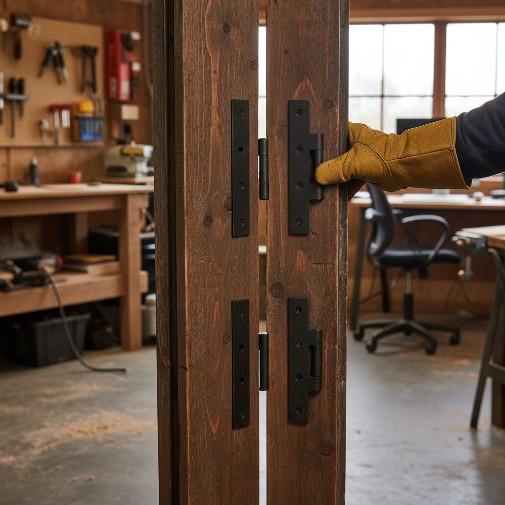Premium Bi-Folding Door Hinges - Stylish Design for Modern Doors - High-Quality Professional Grade for Industrial and Commercial Applications