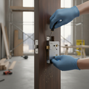 65mm Mortice Bathroom Lock with Adjustable Strike Plate