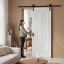 White Internal Moulded Farley Sliding Door Set