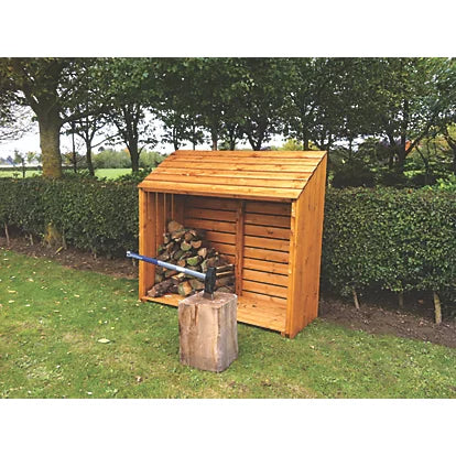 Premium Grade Weather-Resistant Timber Log Store For Wood Storage Solution