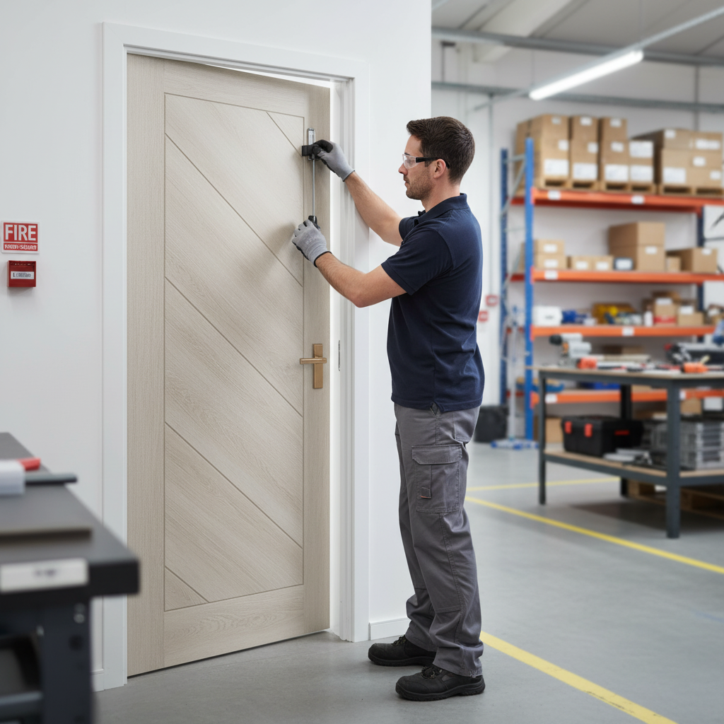 Fully Finished Internal Endure Laminate FD30 Fire Door