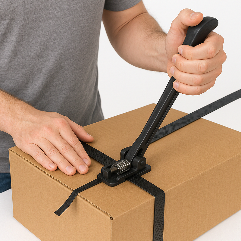 Premium 12mm Plastic Strapping Buckles 1000 Pack Tool-Free Heavy-Duty Securing Solution