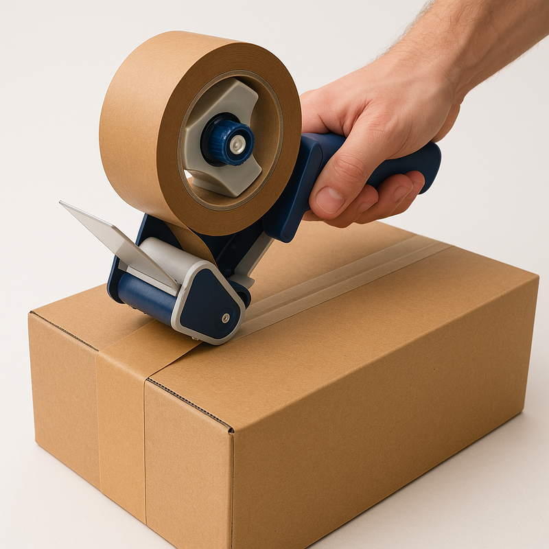 Heavy-Duty Eco Paper Tape Premium Solvent Adhesive for Durable Recyclable Packaging
