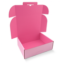 Premium Coloured Postal Boxes White Kraft Outer Vibrant Reveal High-Strength Commerce Packaging