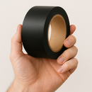 Black Tape 4 Rolls of 50mm x 5.5m Must-Have Weatherproofing for Roofing Commercial Use