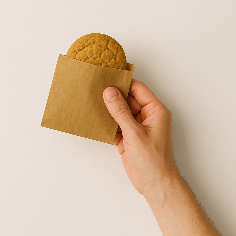 Premium Brown Paper Bags Eco-Friendly 37gsm Kraft Food Use Approved Strung for Easy Hanging