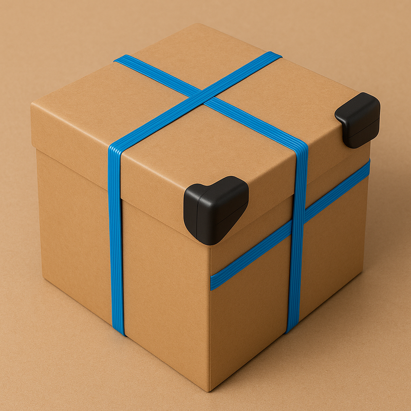 Heavy-Duty Plastic Strapping Edge Protectors Protect Cargo Pallets High-Tension Strap Guards 2000 Pack