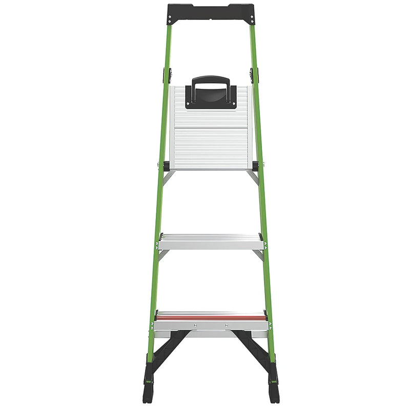 Professional Fibreglass 3-Step Platform Step Ladder For Industrial & Commercial Use