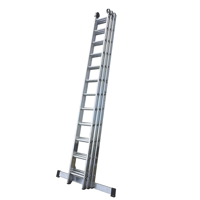 Premium Grade Aluminum Triple Extension Ladder For Professional Use - 8.4m