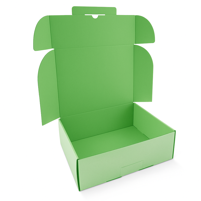 Premium Coloured Postal Boxes Die-Cut White Kraft Outer High-Impact E-Commerce Packaging