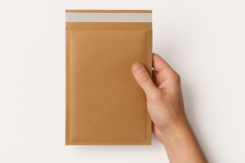 Premium Eco-Friendly Shipping Bags Plastic-Free Recyclable Padded Mailers with Secure Peel Seal