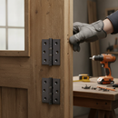 76mm (3'') Ball Bearing Hinge Pair - Zinc Alloy Construction