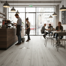 5mm Embossed Purecoat Rigid Core Vinyl Flooring - Durable...