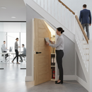 Angled Under-Stair Made-to-Measure Cupboard FD30 Fire Door