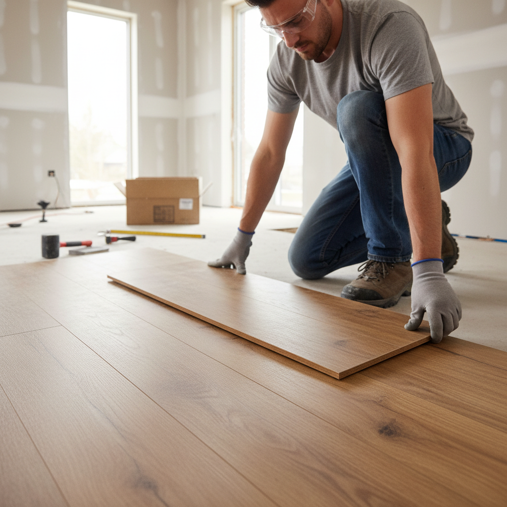 Ocean Water-Resistant 8mm Laminate Flooring