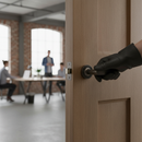 78mm (3'') Bolt Through Tubular Latch - Gun Metal Finish