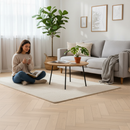 Herringbone 14mm UV Oiled Engineered Real Wood Flooring -...