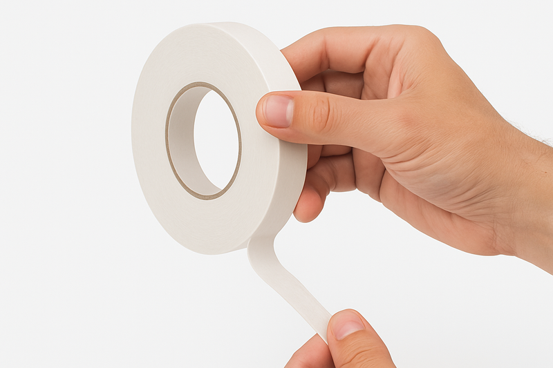 Premium White Foam Tape 12mm Strong Adhesive for Rivet-Free Assembly
