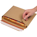 Premium 400gsm Thick Card Mailers 30mm Depth Peel Seal Red Tear Strip Professional Mailing Solution