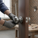 58mm Round Rose Mushroom Mortice Door Knob