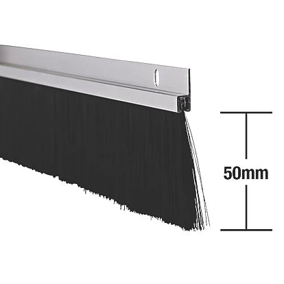 High-Professional Aluminium Brush Bottom Door Seal 2134mm For Superior Protection