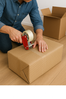 Premium Eco-Friendly Paper Bubble Wrap Sustainable Recyclable Compostable Protective Packaging Roll