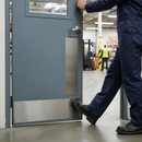 Premium Satin Stainless Steel Kick Plate 800mm x 150mm for Interior Doors - Durable Protection with Modern Design