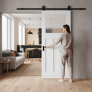 Internal Sliding Door Set with Obscure Glass - 1930's Des...