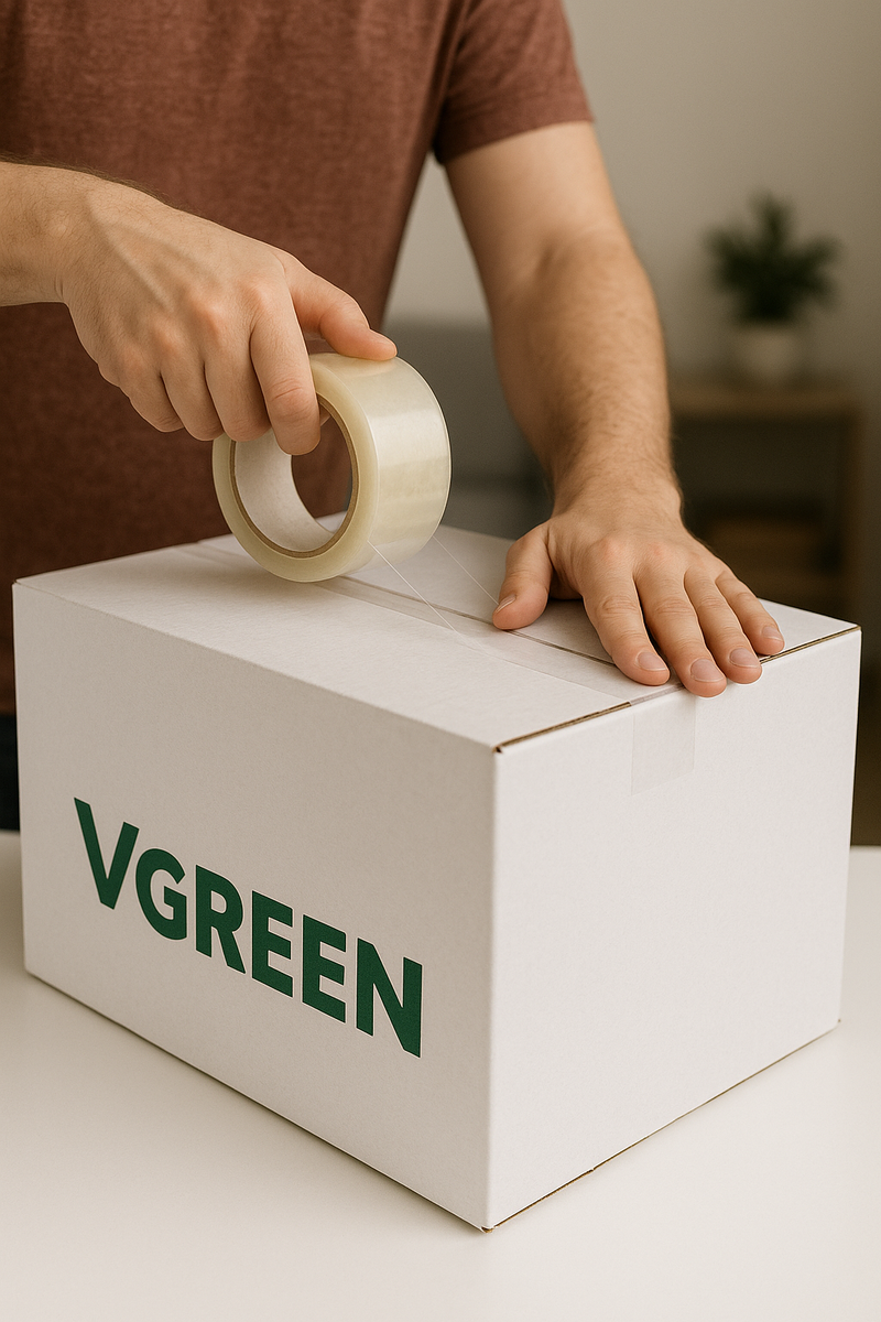 High-Performance Packaging Tape Recycled Low Noise Strong Adhesive Eco-Smart Choice for Industrial Commercial Use