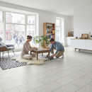 Premium 8mm Moisture Resistant Laminate Flooring with Aquastop and Anti-Bacterial Coating for High Traffic Areas