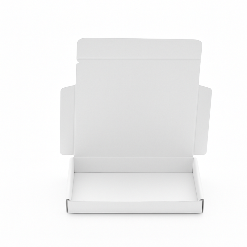 Premium White Cardboard Mailers for Ecommerce Shipping Peel Seal Tear Strip 50-Pack