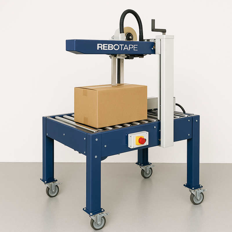 Heavy-Duty Semi-Automatic Carton Sealer Fast Reliable Adjustable Built to Last