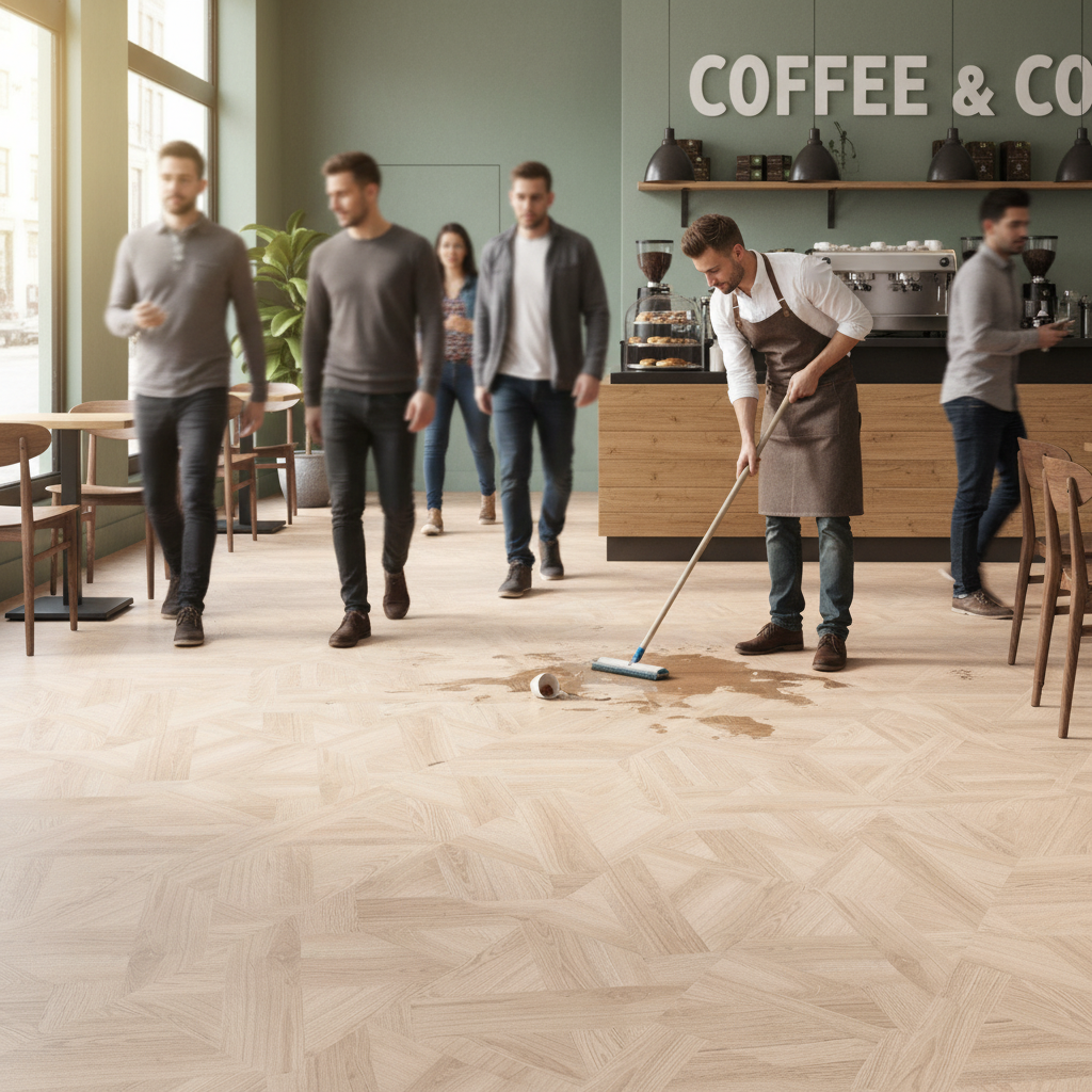 Water-Resistant 8mm Laminate Flooring with AQUA PRO Techn...