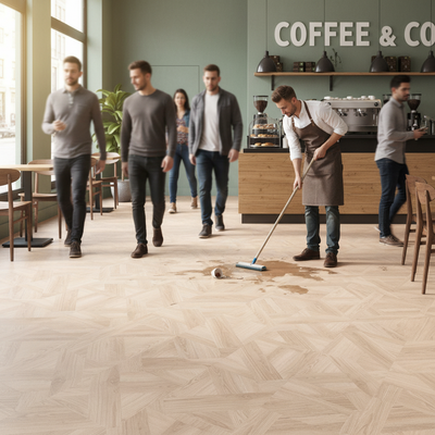 Water-Resistant 8mm Laminate Flooring with AQUA PRO Techn...