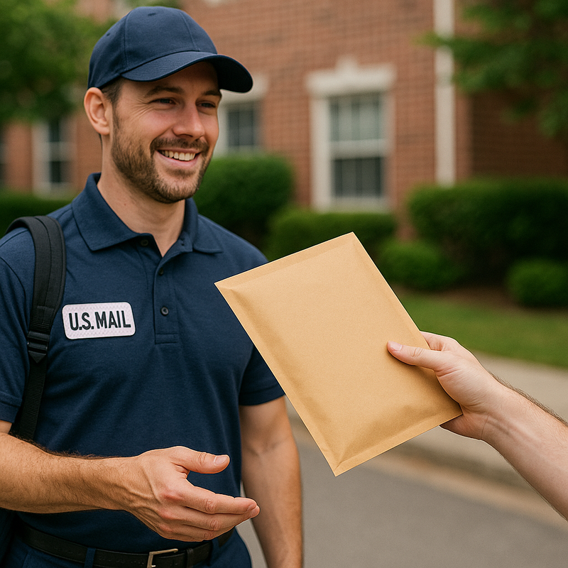Premium Mailing Envelopes Kraft Paper 95gsm Sustainable Recyclable Com postable Bags for Professional Shipping