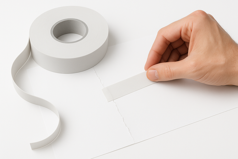 Premium Tape 12mm x 0.6mm x 33m High-Strength Double-Sided Adhesive for Permanent Bonding