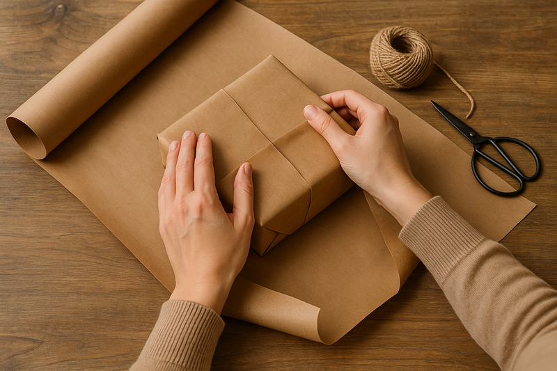 Premium Brown Tissue Paper 16gsm Eco-Friendly Gift Wrapping Retail Packaging Sheets 480 Ream Best Seller!