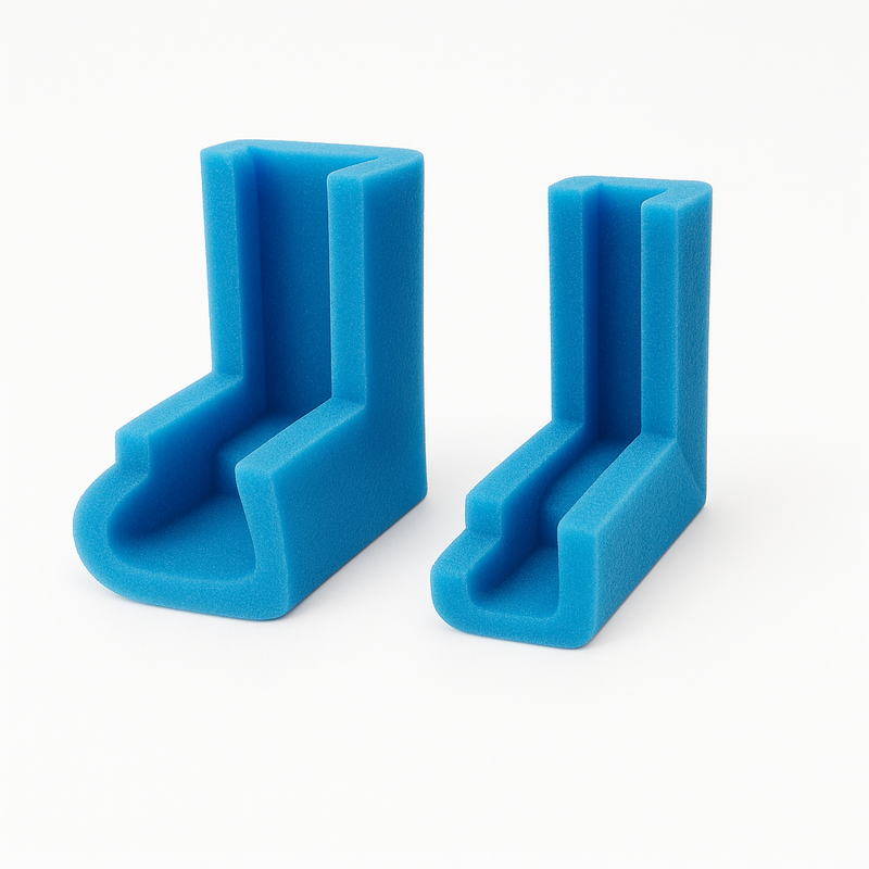 Heavy-Duty Foam Corners 1800 Set For Glass Screens & Plastic Edges High-Performance Protection