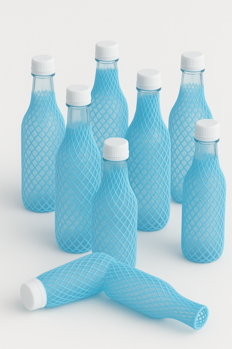 Heavy-Duty Protective Mesh Sleeving Flexible Netting for Industrial & Bottle Protection